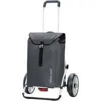 Andersen Shopper Trolley grijs / zwart / wit