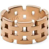 Daniel Wellington 5-LINK DW0040097 - 58 MM - ROSEGOUDKLEURIGE RING 1 STUK