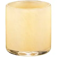 Blomus Saga Windlicht Vanilla Small | Beige / Geel