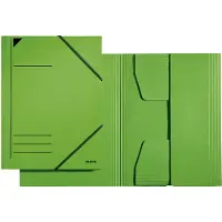 Leitz Eckspannermappe, DIN A4, Karton 320 g/qm, grün