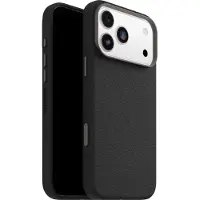 Otterbox Symmetry iPhone 17 Pro Max Back Cover met MagSafe Magneet Leer Zwart