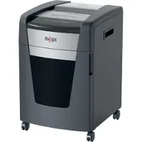 Rexel Momentum Extra XP420+ papiervernietiger, mobiel, P4, deeltjes snijden 4 x 35 mm, 60 l, 20 vel snijcapaciteit, zwart