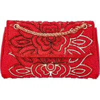 Faina Schoudertas rood