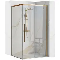 REA Solar Gold 90x90 Douchecabine Zonder douchebak