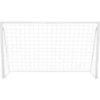 MonsterShop 1,8 meter x 1,2 meter voetbaldoel, transporttas en doelscherm