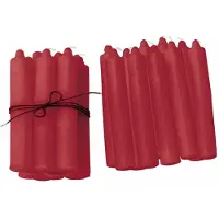 Loberon Kaars set van 20 Noufa rood