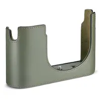 Leica Halfcase Q3 leather Olive Green