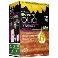 Garnier Olia Permanente Kleur #7,40-intense Koper 4 stuks