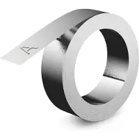 Dymo Reliëftape embossing niet klevend aluminium 12mm zilver