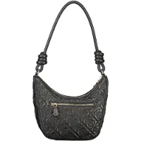 GUESS Schoudertas 'ADELASIA TOP ZIP SHOULDER BAG' zwart