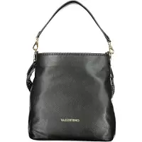 Valentino Nero Polyurethaan Dameshandtas