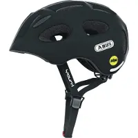 ABUS Fahrradhelm - Youn-I MIPS - Black - - 48-54 cm - Fahrradhelme
