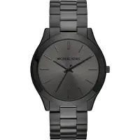 Michael Kors Slim Runway MK8507 44mm Zwart Ionen-geplateerd RVS Dameshorloge