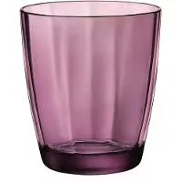 Bormioli Rocco Waterglas Pulsar Paars 300 ml (Set van 6)