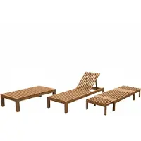 Axi Rowan 2-in-1 Teak Ligbed en Tuinbank