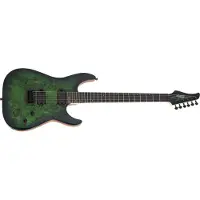 Schecter guitar research C-6 Pro Aqua Burst
