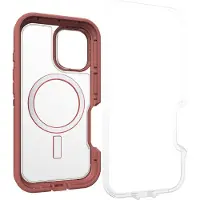 Otterbox - Defender XT Clear geschikt voor iPhone 16 Hoesje - dust bowl brown