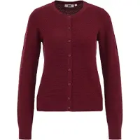 We fashion Gebreid vest bordeaux