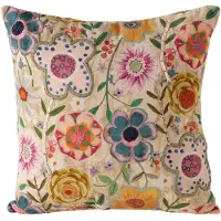 Boltze - Sierkussen - Kussen - Blossina - 45x45cm - Katoen - Handgeweven