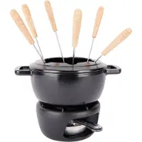 Cosy & Trendy Fondueset Fontestic Black 18 cm (8-Delig)