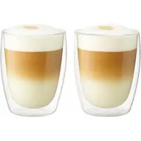 Cookinglife Dubbelwandige Latte Macchiato glazen 380 ml - 2 stuks