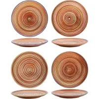 Cookinglife Dinerborden Rhythm & Lines ø 26.5 cm - 4 Stuks