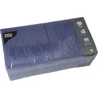 Papstar Servetten Tissuepapier 33 x 33 cm Blauw 250 Stuks