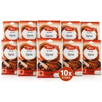 Silvo | 10 x Mix Gyros 22 g | voordeelverpakking | 1 zakje voor 600 gram vlees |