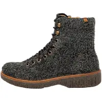 El naturalista Dames Leren enkellaarsjes N5572P Volcano zwart (41), Leer, Plat, Ritssluiting, Casual 25572PET0005_001