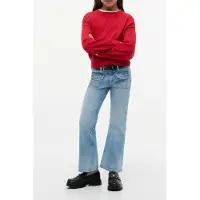 Tommy Hilfiger Girls Flare Patch Pockets Denim Light Maat: 2 | Spijkerbroeken Outlet | Unisex | Blauw