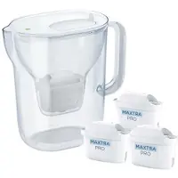 Brita Style Essential + 3 Maxtra Pro Pure Performance Waterfilterkan