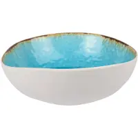 Cosy & Trendy Schalen Organic Laguna Azzurro 19 x 18 cm - 4 Stuks