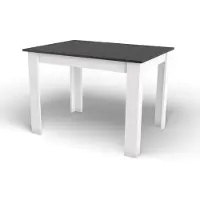 Leobert Tafel - - Onbekend - Zwart + Wit - 120 x 80 x 75 cm