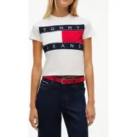Tommy Hilfiger Shirt 'Tommy Flag' navy / rood / wit