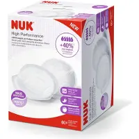 Nuk | High Performance Borstcompressen | 60 Stück | wit | 0+ maanden Wit