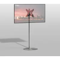 Cavus Vloerstandaard SPHERE rvs 150 cm VESA 300x300