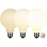 Star Trading LED-bollamp E27 G95 7,5W 3-step-dim, opaal