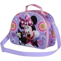 KARACTERMANIA - Disney - Miney Mouse - 3D Thermische Lunchtas met Trolley bevestiging - Snack - Lila