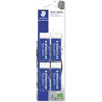 Staedtler Mars Plastic 526 50 Eraser 20 Units Transparant Kinderen