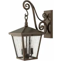 Elstead Lighting LED Wand Buitenlamp Trellis | 3X E14 Max 60W | IP44 | Dimbaar | Regency Bronze