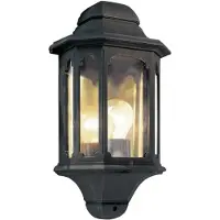 Elstead Lighting LED Buitenlamp Chapel | 1X E27 Max 60W | IP44 | Dimbaar | Black