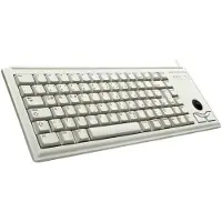 Cherry G84-4400, Volledige grootte (100%), Bekabeld, PS/2, QWERTY, Grijs