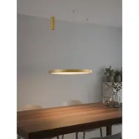 Lyora Ronde hanglamp Perrine goud Ø 60cm