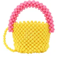 FELIPA Handtas geel / pink