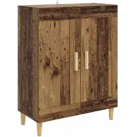 vidaXL Dressoir Oud hout 69,5 x 34 x 90 cm Bewerkt hout