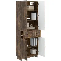 vidaXL Kast Set 2 st Bewerkt hout