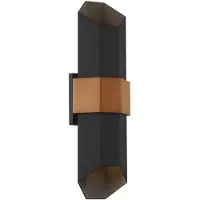 QUOIZEL Buitenlamp met ingebouwde LED, 9,5W, Chasm,