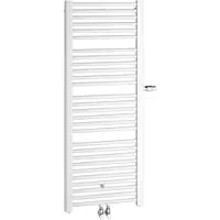 Kermi Bad- und Wohnheizkörper Basic plus, HxLxT: 1770x749x35 mm, Farbe: weiß, Ventilposition: rechts, 10 bar, Wärmeleistung 75/65-20: 1216 Watt, E0V1M1800752RXK