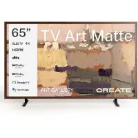 Create - QLED 4K 65" Smart TV met antireflectiescherm en kunstgalerij - TV ART MATTE