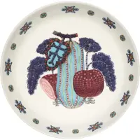 Iittala Taika Sato diep bord Ø20 cm Wit-multi
